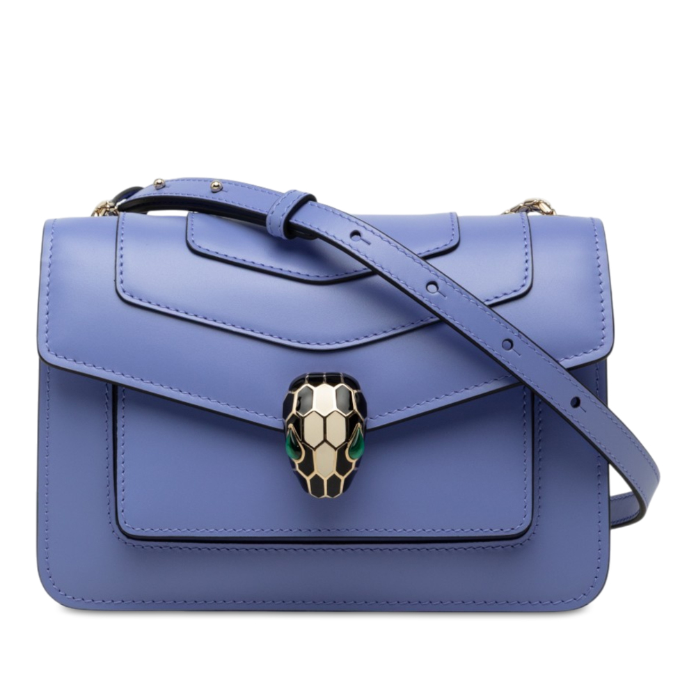 Pre-Loved Bvlgari Calfskin Serpenti Forever Crossbody